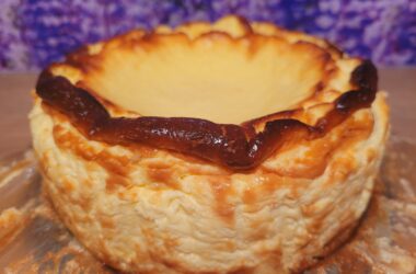 Zažgana sirova torta brez glutena 7 sir1