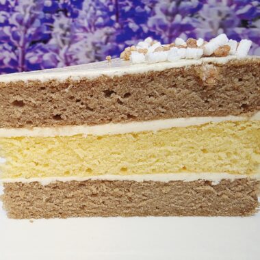 dvobarvna sifon torta