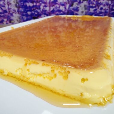 Vaniljev flan 5 vaniljev flan