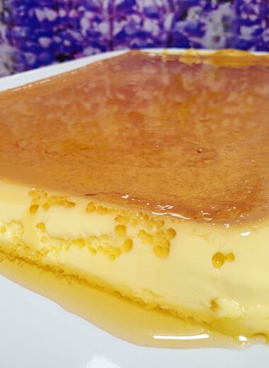 vaniljev flan