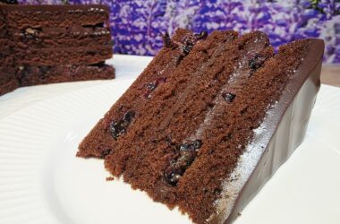 cokoladna torta z robidami