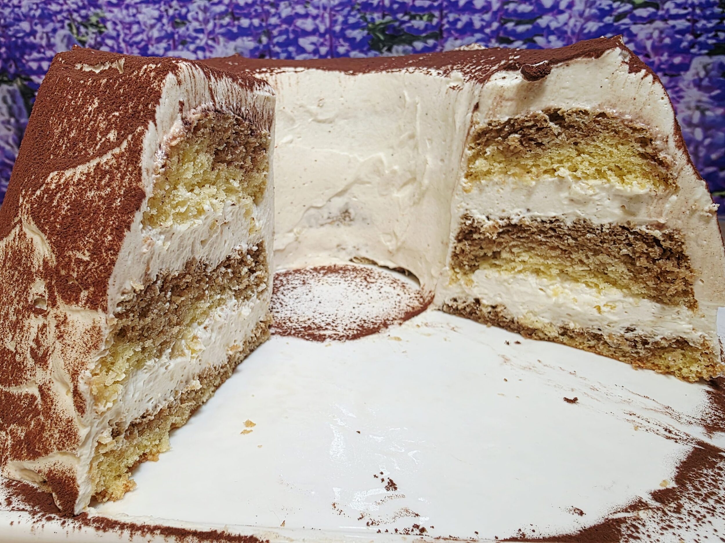 tiramisu torta v obliki sarklja scaled e1787560923747
